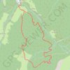 Trace GPS Lac de Pététoz, circuit depuis la Chèvrerie, itinéraire, parcours