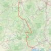 Trace GPS La Grande Traversée du Massif Central des LooZes, itinéraire, parcours