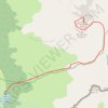 Trace GPS Le Lurien, itinéraire, parcours