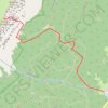 Trace GPS Pas de Montbrun, itinéraire, parcours