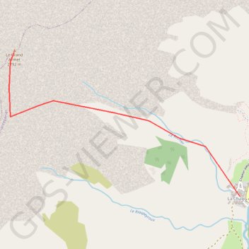 Trace GPS Grand Armet, itinéraire, parcours