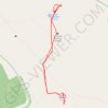 Trace GPS Source Baume Rousse au départ de la Cabane de Châtillon, itinéraire, parcours