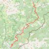 Trace GPS GR52A Tende - Saorge, itinéraire, parcours