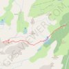 Trace GPS Merens les Vals - étang de Comte - crêtes de la Lhasse, itinéraire, parcours