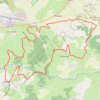 Trace GPS VTT 25kms, itinéraire, parcours