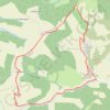 Trace GPS Bourigeole-6,6km, itinéraire, parcours