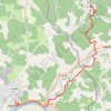 Trace GPS Le GR de pays du château de Fumel au château de Bonaguil, itinéraire, parcours