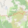 Trace GPS Pozzi du Pozzulu, Punta Alla Vetta, lac de Bracca (Col de Scallela, Corse, France), itinéraire, parcours