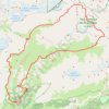 Trace GPS 3 jours au coeur de la Vanoise, itinéraire, parcours