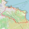 Trace GPS Banyuls-sentier côtier, itinéraire, parcours