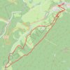 Trace GPS Étang du Vallon - Le Bonhomme, itinéraire, parcours