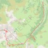 Trace GPS Col des Laquets, itinéraire, parcours