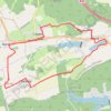 Trace GPS Boucle Cappel - Hoste - Valette - Barst - Cappel, itinéraire, parcours