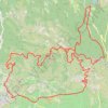 Trace GPS Les Baux de Provence, itinéraire, parcours