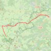 Trace GPS Saint-Front - Saint-Agrève (Chemin de Saint-Régis), itinéraire, parcours