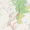 Trace GPS Col des Chasseurs, itinéraire, parcours