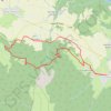Trace GPS Le Lac de Gore - Cordéac, itinéraire, parcours