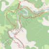 Trace GPS Cirque de Bône (Saint Antonin Noble Val), itinéraire, parcours