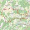 Trace GPS Bart, Montenois, Arcey, Saint Julien, itinéraire, parcours