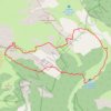 Trace GPS Croix du Lautaret par le Pas du Gris et le Grand Pas, itinéraire, parcours