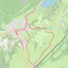 Trace GPS Tour du village des Rousses - Les Rousses, itinéraire, parcours