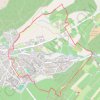 Trace GPS Les Matelles, itinéraire, parcours