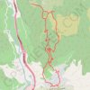 Trace GPS Soubès Chemin des Capitelles, rebord du Larzac et Mas de Rouquet, itinéraire, parcours