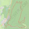 Trace GPS Rocher (Dent) du Corbeley, itinéraire, parcours