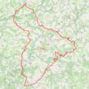 Trace GPS Les Gorges de l'Auvézère - Tourtoirac, itinéraire, parcours
