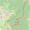Trace GPS Chalet de la bouchasse - chalet du drison - les chaffauds, itinéraire, parcours