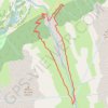 Trace GPS Vallon du Ribon et Lac de Soliet, itinéraire, parcours