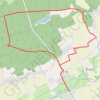 Trace GPS La Voie Romaine - Francheville, itinéraire, parcours