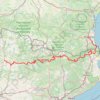 Trace GPS Traverse Est trace, itinéraire, parcours