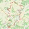 Trace GPS 2022-03-24 17:44:09, itinéraire, parcours