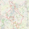 Trace GPS Route, itinéraire, parcours