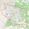Trace GPS Chemins autour de Cabestany, itinéraire, parcours