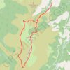 Trace GPS Pic du Mondarrain et d'Ourrezti en boucle, itinéraire, parcours