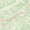 Trace GPS GR654 Randonnée de Bar-sur-Seine (Aube) à Irancy (Yonne), itinéraire, parcours