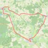 Trace GPS Le Lude - Luché - Coulongé, itinéraire, parcours