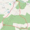 Trace GPS Montbrun-Bocage, itinéraire, parcours