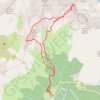 Trace GPS Belle Etoile, Aigleton, Pas du Pin, itinéraire, parcours