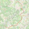 Trace GPS GR94 Randonnée de Agnières-en-Dévoluy à Serres (Hautes-Alpes), itinéraire, parcours