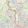 Trace GPS La Garonne de Toulouse vers Blagnac, itinéraire, parcours