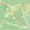 Trace GPS De Valleraugue au Mont Aigoual par les arches, itinéraire, parcours