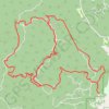 Trace GPS Mima Falls MTB ride, itinéraire, parcours