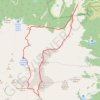 Trace GPS Tuc de la Messe par la crête de Balame, itinéraire, parcours