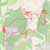 Trace GPS Prades le Lez, itinéraire, parcours