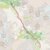 Trace GPS Vallée du Vénéon vers le glacier de la Pilatte, itinéraire, parcours