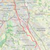 Trace GPS Canal du Midi - Toulouse - Vic, itinéraire, parcours