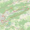 Trace GPS Les Bois de l'Est de Besançon, itinéraire, parcours